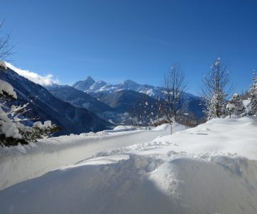 Aussicht Tinzenhorn Schnee Aussicht Tinzenhorn Schnee