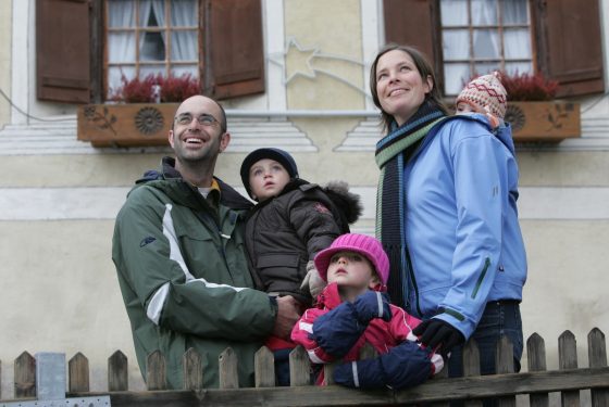 Dorfspaziergang Wiesen - Familie