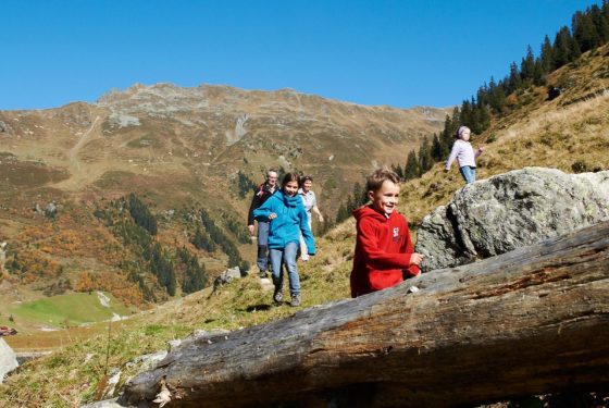 Wandern Davos Klosters mit der Familie