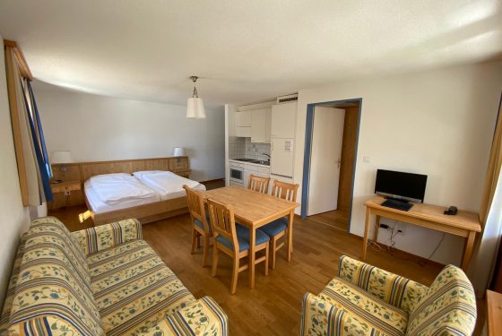 Zweizimmer-Apartment Aparthotel Muchetta Davos Wiesen