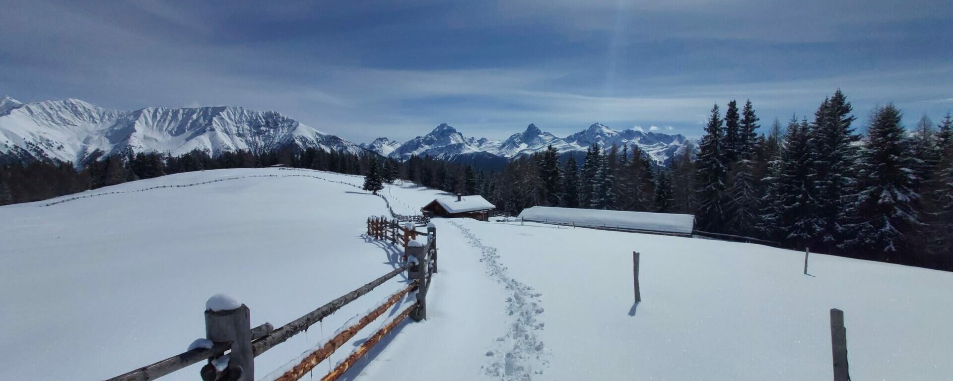 Wiesner Alp im Winter - Aparthotel Muchetta